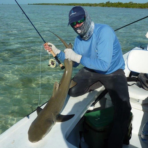 Allan Catches a Lemon Shark