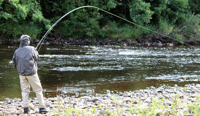 Autumn Salmon Fly Fishing