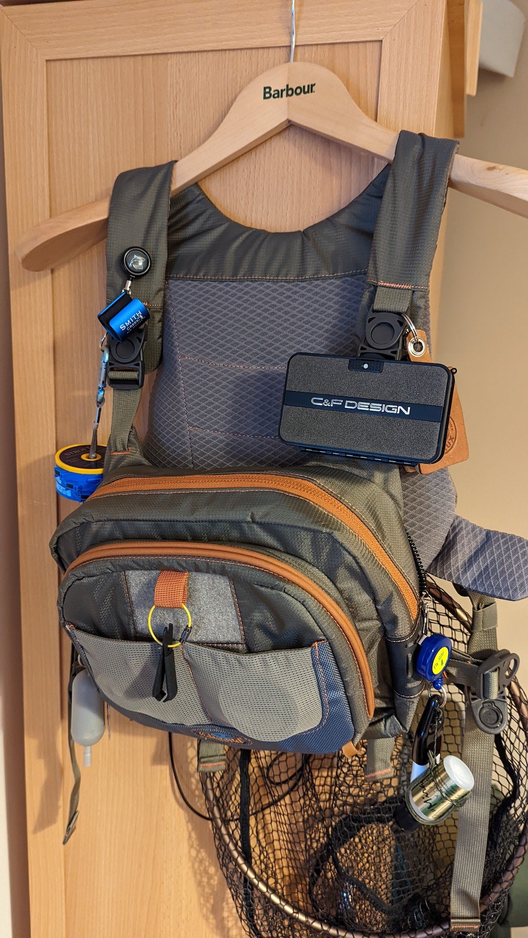 A real photo of Fishpond Cross Current Chest Pack by Colin (1)
