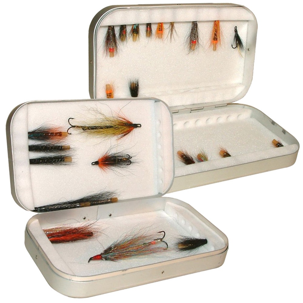 Richard Wheatley Tube Fly Box Aluminium Fly Boxes Sportfish