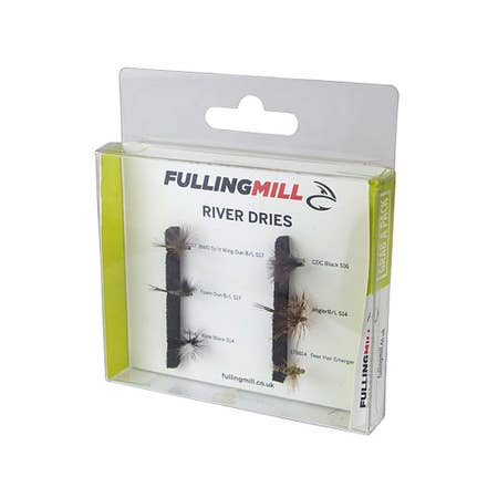 Fulling Mill Grab A Pack River Dries Fly Set