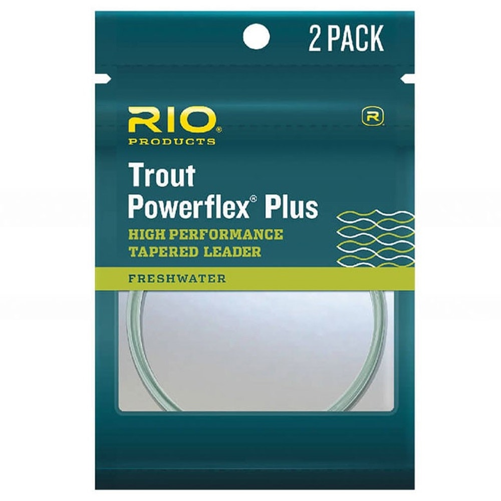 Rio Powerflex Plus Fly Fishing Leader 7.5 Foot 4 Pack 