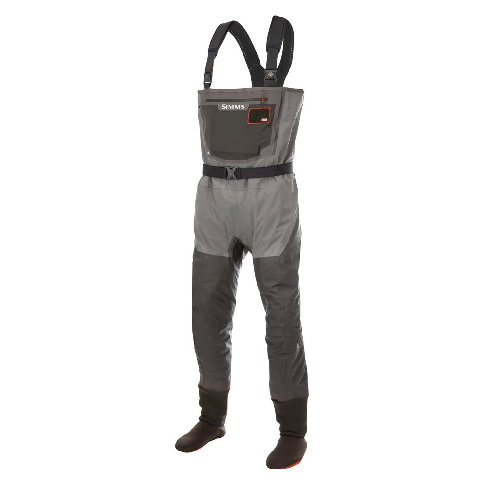 Simms G3 Guide Stockingfoot Waders-Gunmetal-M