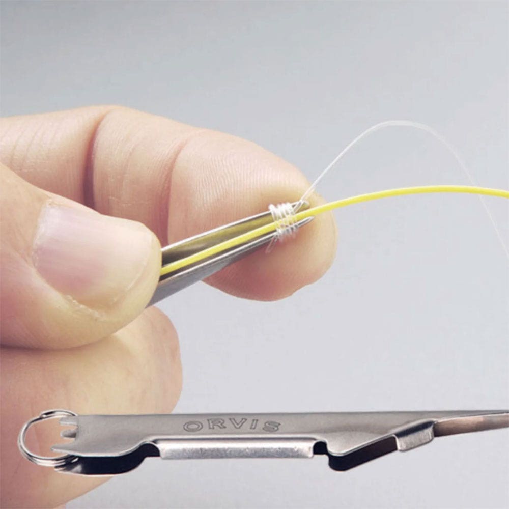 Fishing knot clearance tie tool