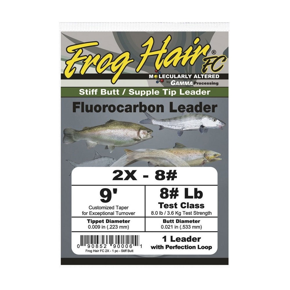 Riverge Fluorocarbon Leaders, Tapered Fishing Leader