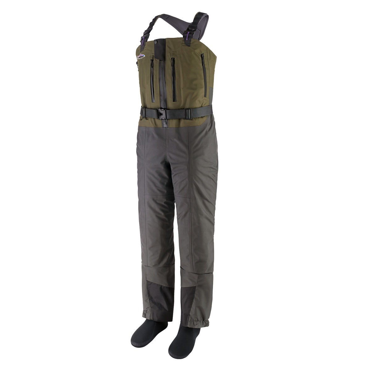 Patagonia Ladies Swiftcurrent Expedition Zip Front Stockingfoot Waders