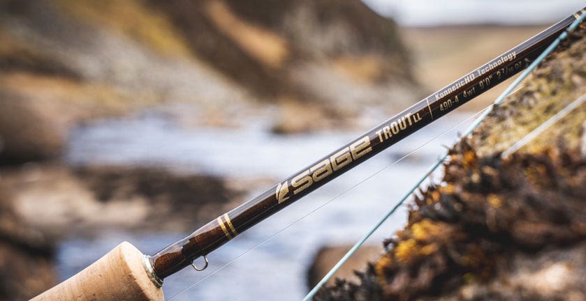 SAGE TROUT LL SINGLE HANDED FLY ROD