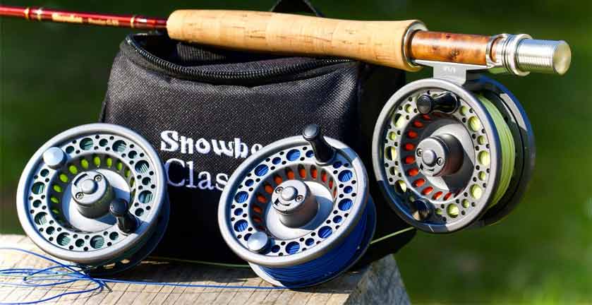 SNOWBEE CLASSIC 2 FLY REEL IN ACTION