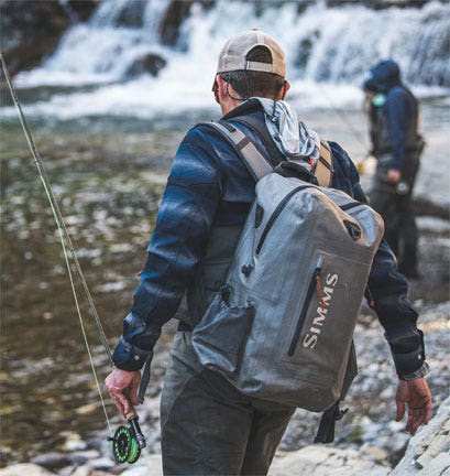 SIMMS DRY CREEK BACKPACK IN ACTION