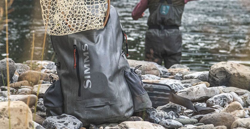 SIMMS DRY CREEK BACKPACK IN ACTION