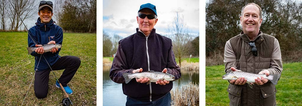 One-Day Stillwater Trout Course Catches