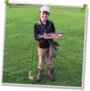 Young Lad Troy Wins Catch of the Day