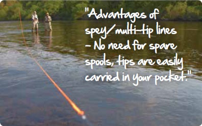 Advantages of Spey and Multi-tip lines