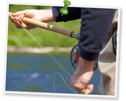 Double-Handed Fly Fishing Rod