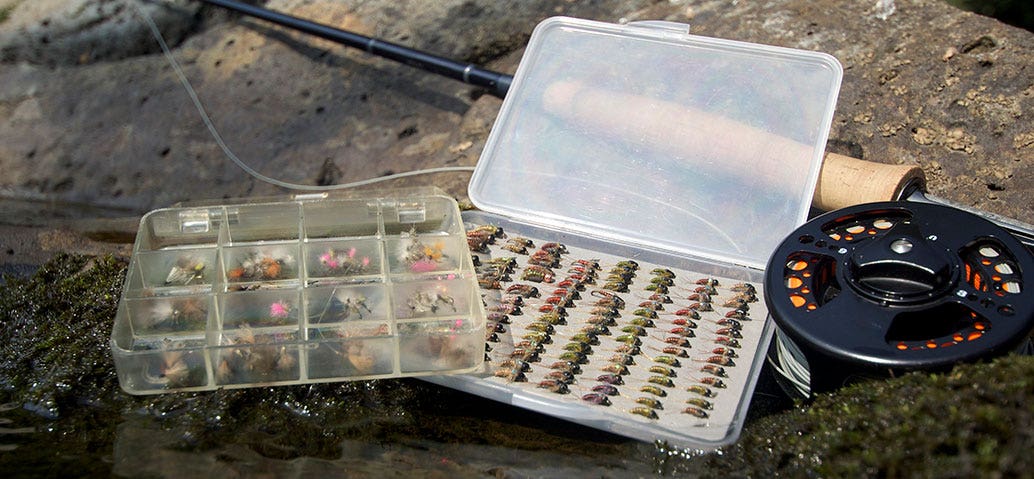 Grayling Dry Flies and Fly Fishing Tackle